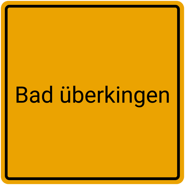 Meldebestätigung Bad Überkingen